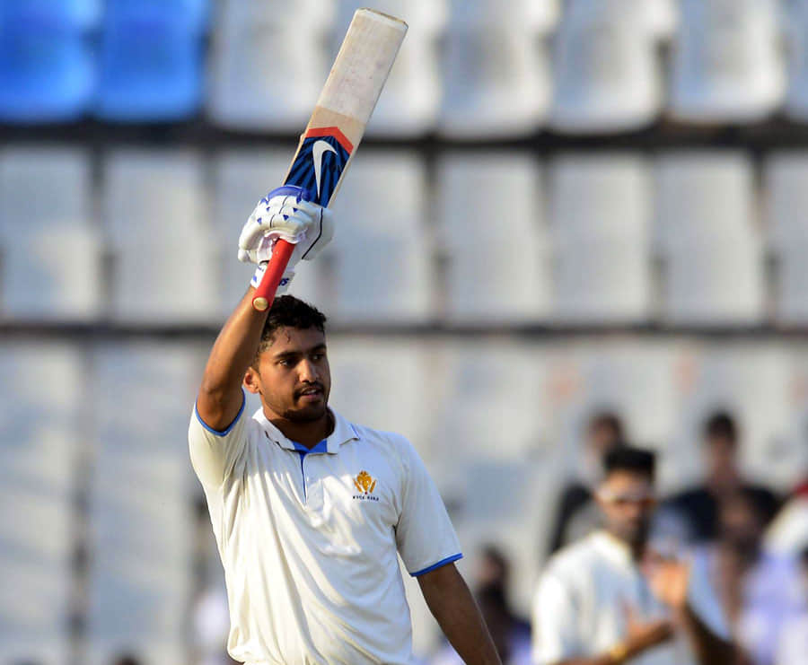 triple centurian karun nair was rescued as boat capsized in kerala
