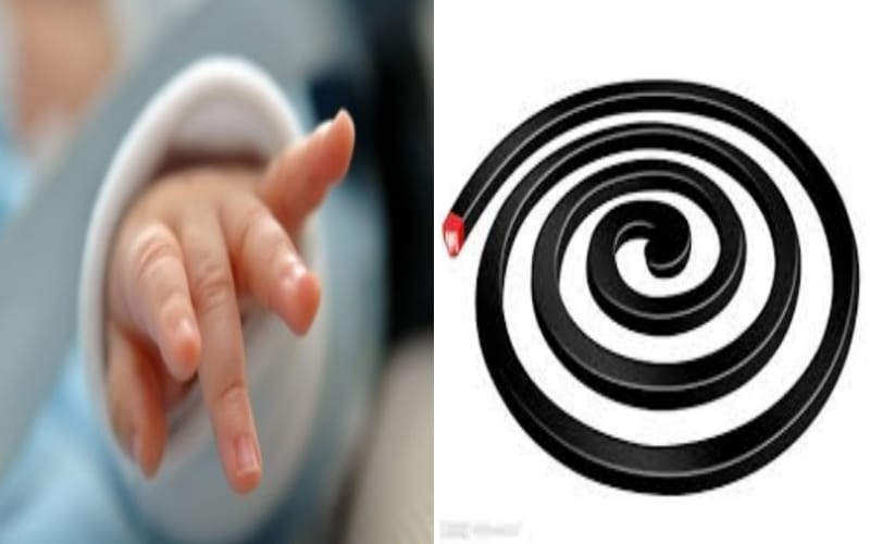 mosquito coil dangerous for new born baby