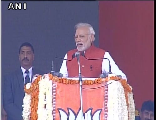 narendra modi rally at kanpur 