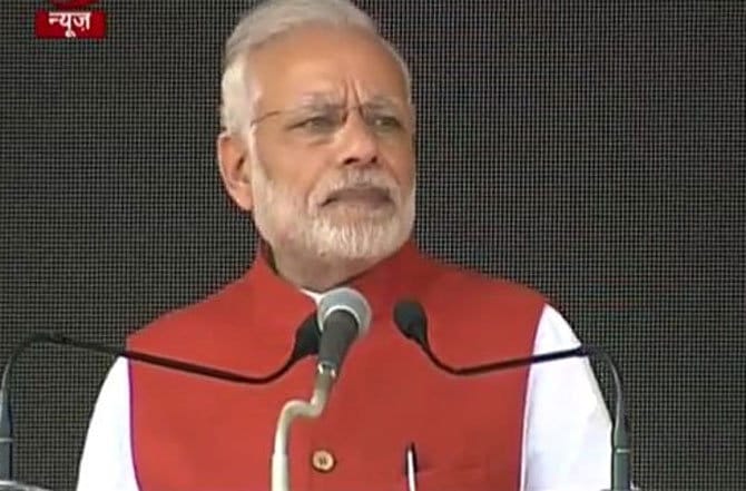 pm narendra modi on note ban 