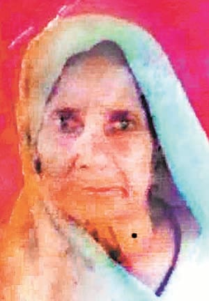 old women died from hunger
