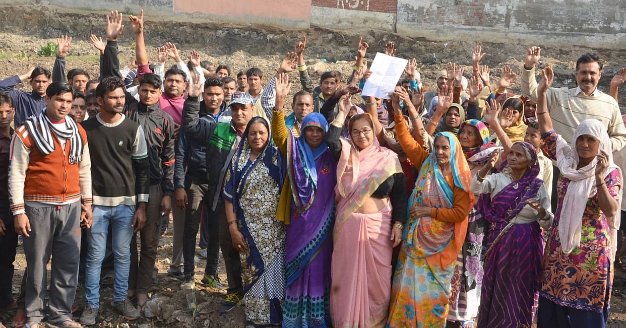 Cremation burial of child prevented, Uproar.