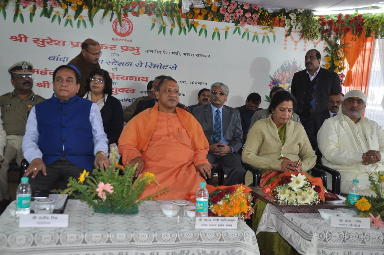 Suresh Prabhu innaugrated many projects of railway