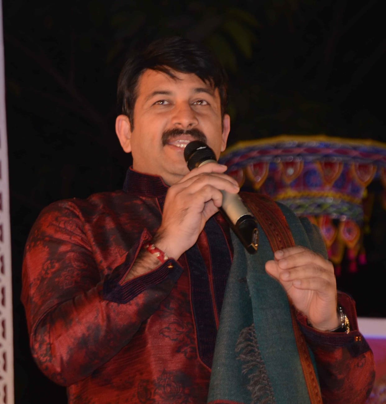 manoj tiwari perform at rastriya sanskriti mahotasv