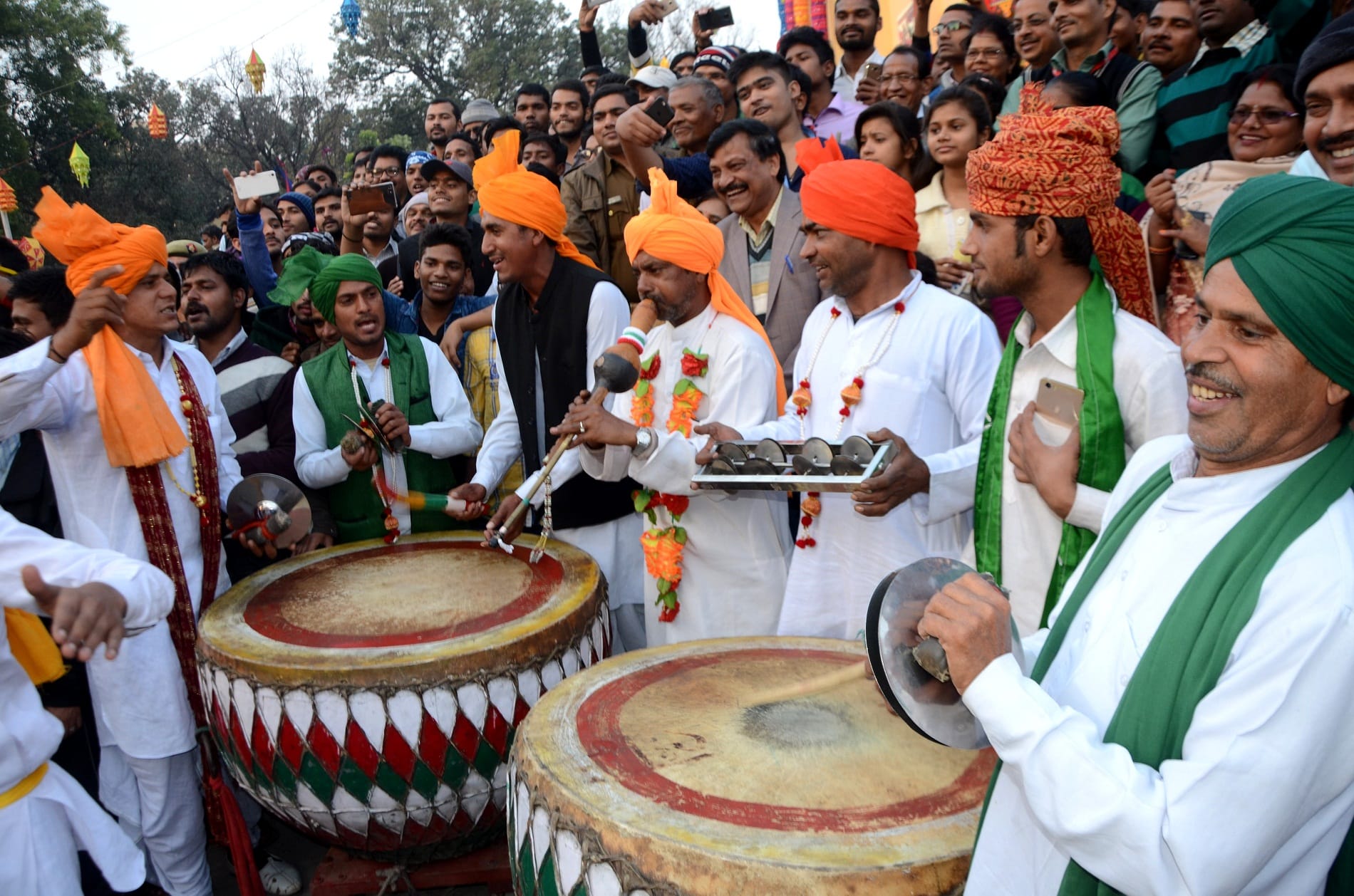 manoj tiwari perform at rastriya sanskriti mahotasv