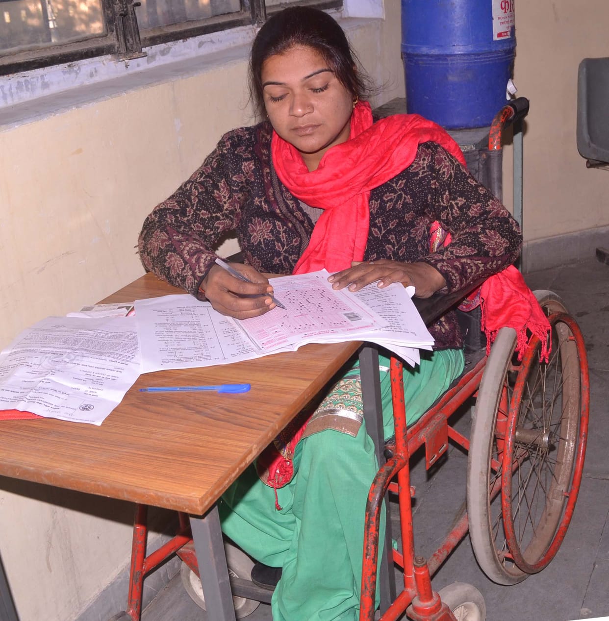 TET exam in two shifts at five centers