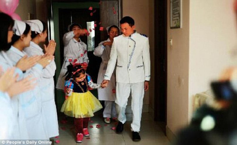 Chinese father married his critically ill daughter 