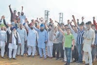 national highway, link,  way closed, villagers in anger
