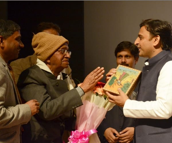  akhilesh yadav on yashbharti award.