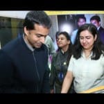 PV Sindhu coach Gopi chand visited maruti suzuki showroom gurugram