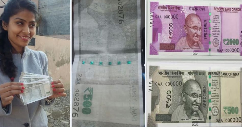 mahatma gandhi photo missing from 500 rupee new note