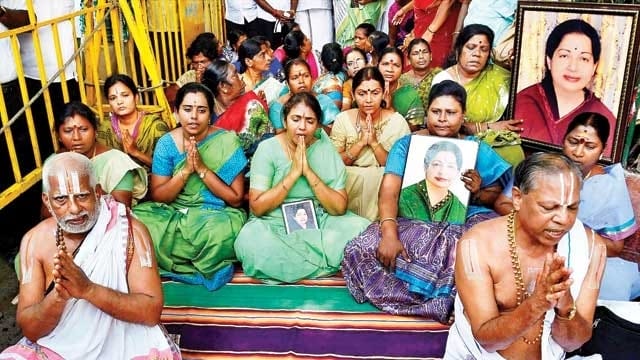 597 people have died in shocked after Jayalalithaa's death