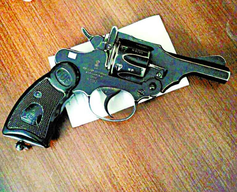 Revolver was found unclaimed at the toll plaza