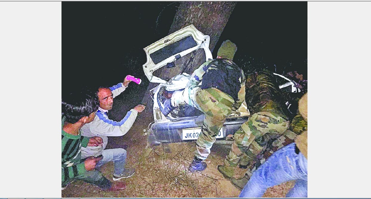 three dead after a car falls into a gorge in Patnitop in Udhampur