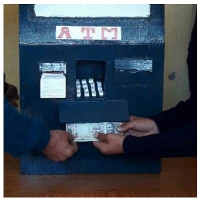 student invent wooden ATM in jaunsar