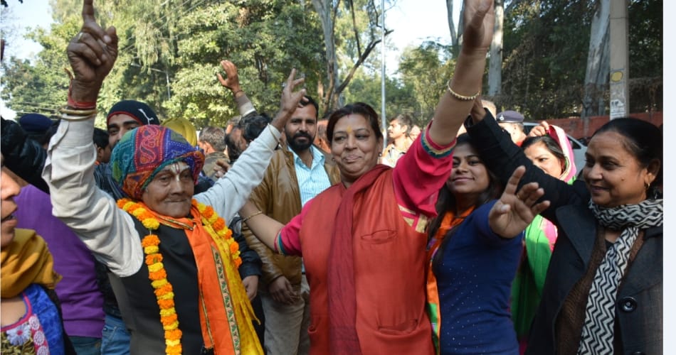BJP won chandigarh municiple corporation elections