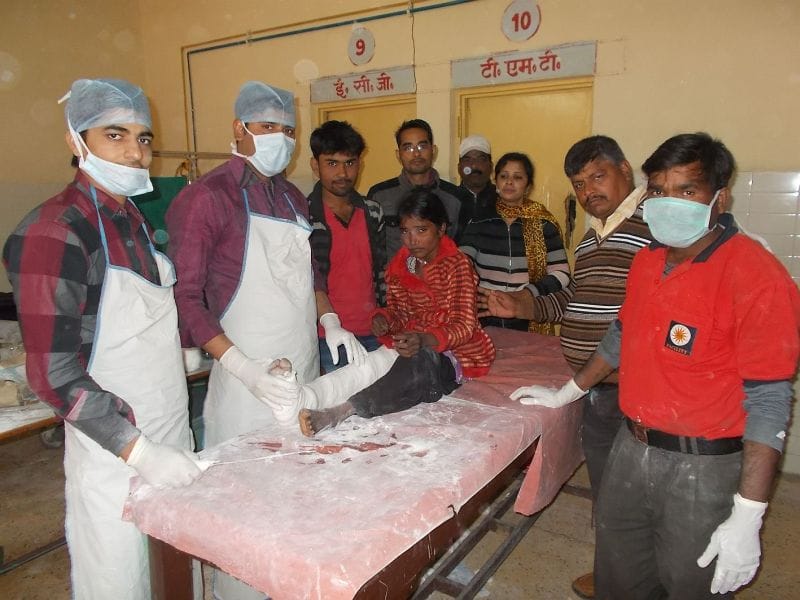 Check the status of patients in the trial proved