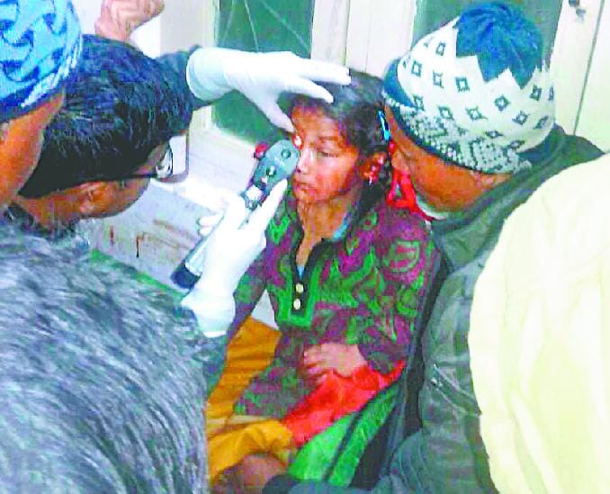Leopard girl injured in the attack, referred to Haldwani