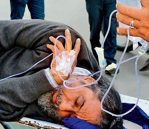 farmer swallowed poison outside punjab finance minister house, died at patiala hospital