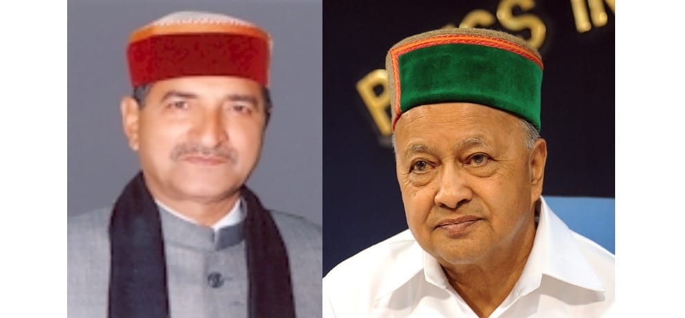 bjp mla inder singh accused cm virbhadra singh of threatening