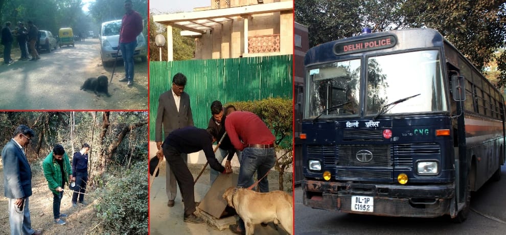 najeeb search is going on in jnu on second day