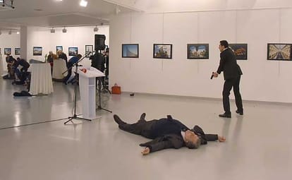 Russia's Envoy Assassinated In Turkey, Putin Calls It Provocation