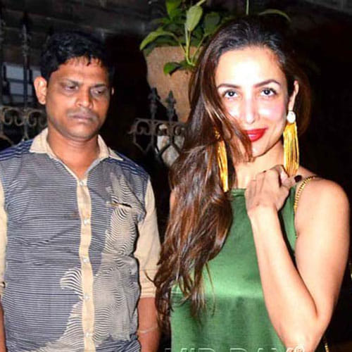 malaika arora seen in her backless dress