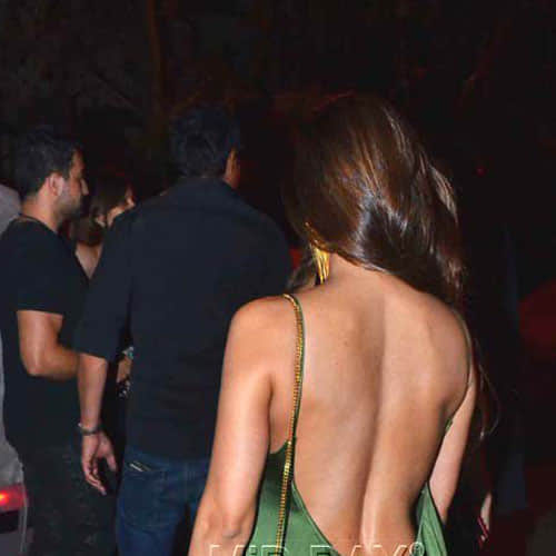 malaika arora seen in her backless dress
