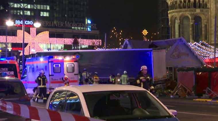 Several dead, at least 50 injured in Berlin market attack says Police