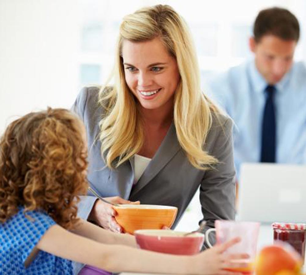 make balance between work and child
