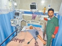 yamuna nagar, pcr ki takkar se ek jakhmi