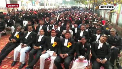 Lawyers mahapanchayat in Allahabad