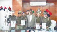 panipat, police karmi sammanit