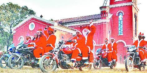 Christmas rally given The message of the Lord Jesus Christ