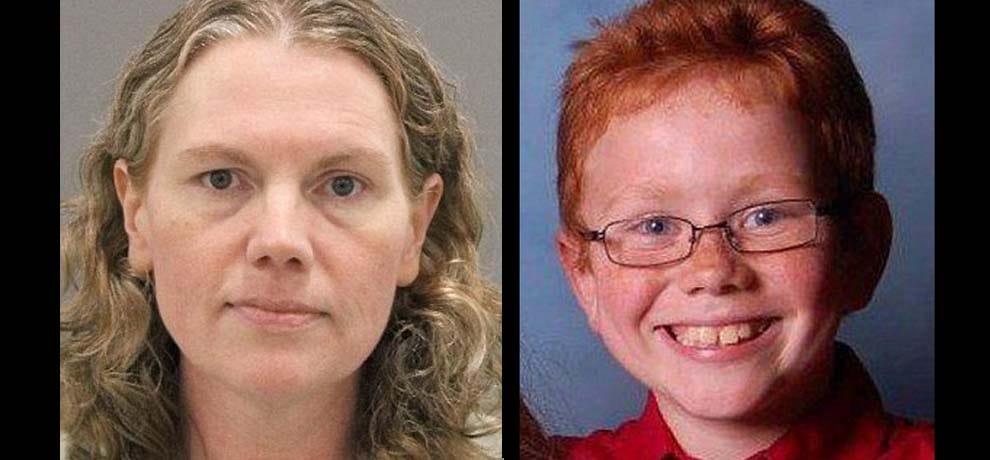 mother stabbed 55th times her son in america