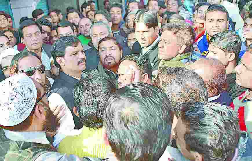assassination of Ghazi Naeem on every inch of the city's strict police watch