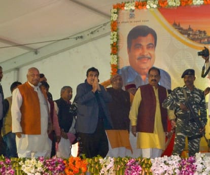 nitin gadkari speak about his plan of development.