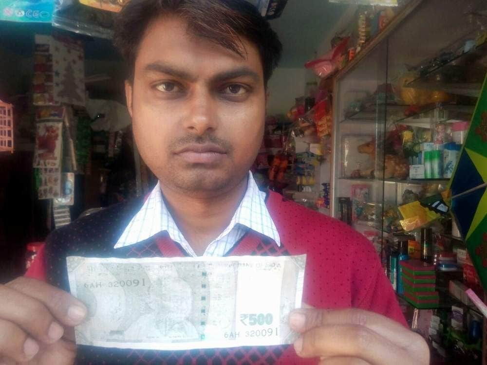 500 new note color fade after wash.