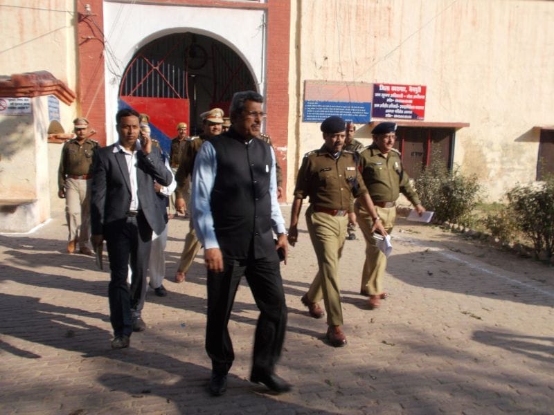 Prison authorities have inspected