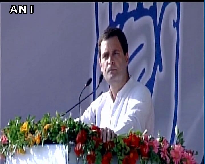 Rahul Gandhi comment over Narendra Modi at gujarat 