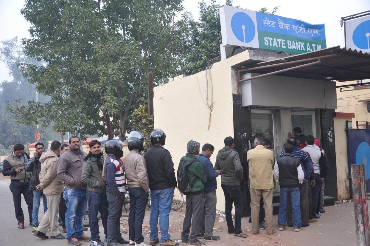 Demonetization : People get relief from banks, ATM as well as