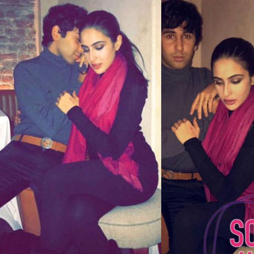 sara ali khan celebrate christmas party