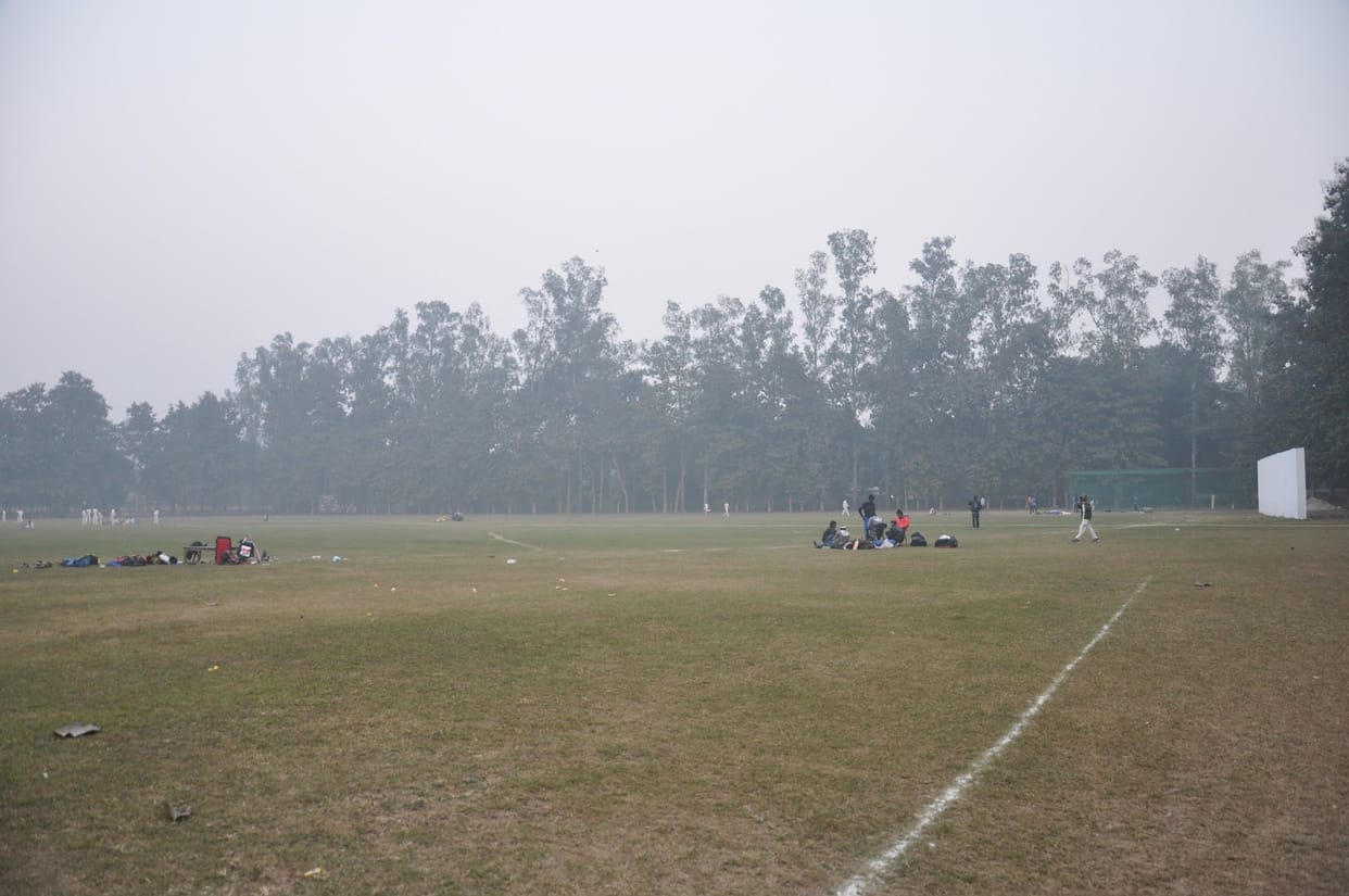 Popup sptinkler system will established at railway cricket ground