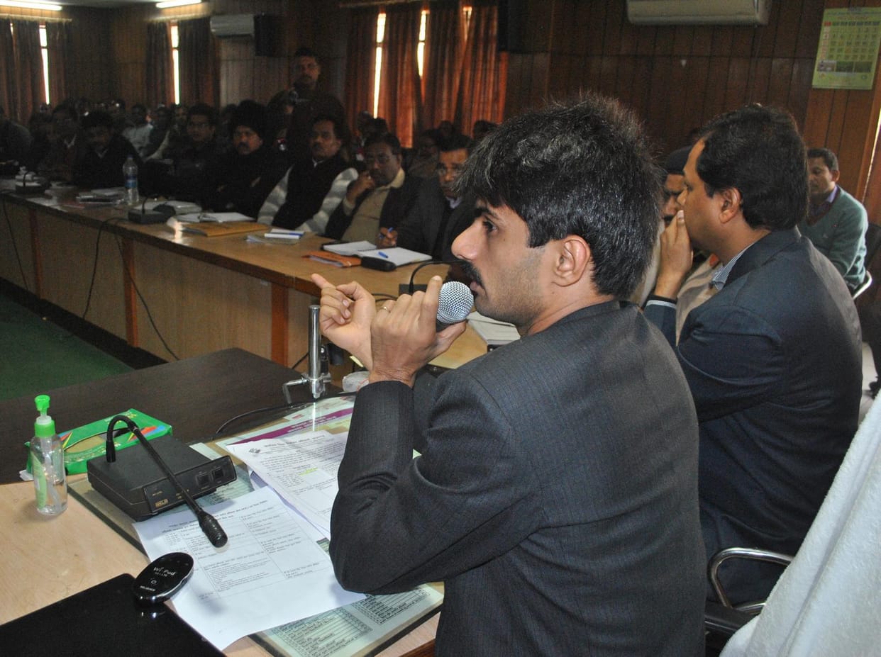 Collectorate retired six employees