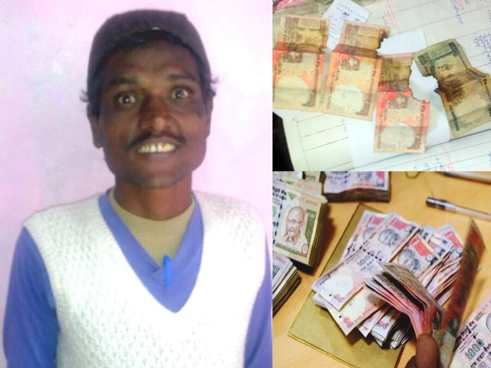 youth throw millions of old currency in ganga