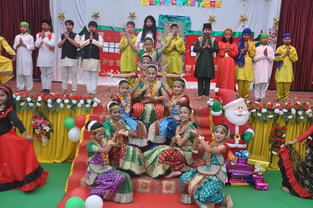 Christmas celeberates in many schools