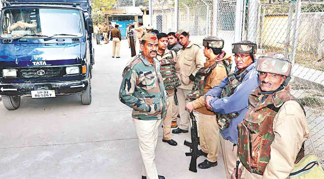 crpf camp issue