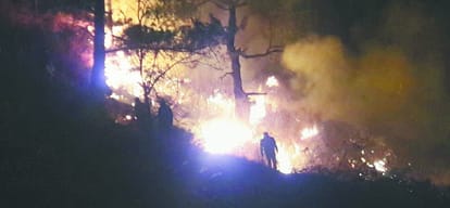 Major fire in Kashah village of Shimla, 10 houses gutted