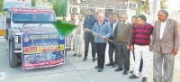 earthquak, jagrukta van, dc, flagoff, kaithal