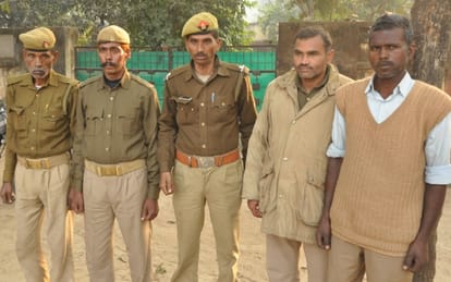 platoon commander and four home guards beaten by bahraich dm abhay